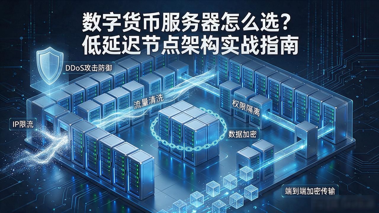 数字货币服务器怎么选?低延迟节点架构实战指南