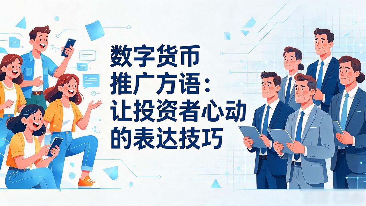数字货币推广方语：让投资者心动的表达技巧