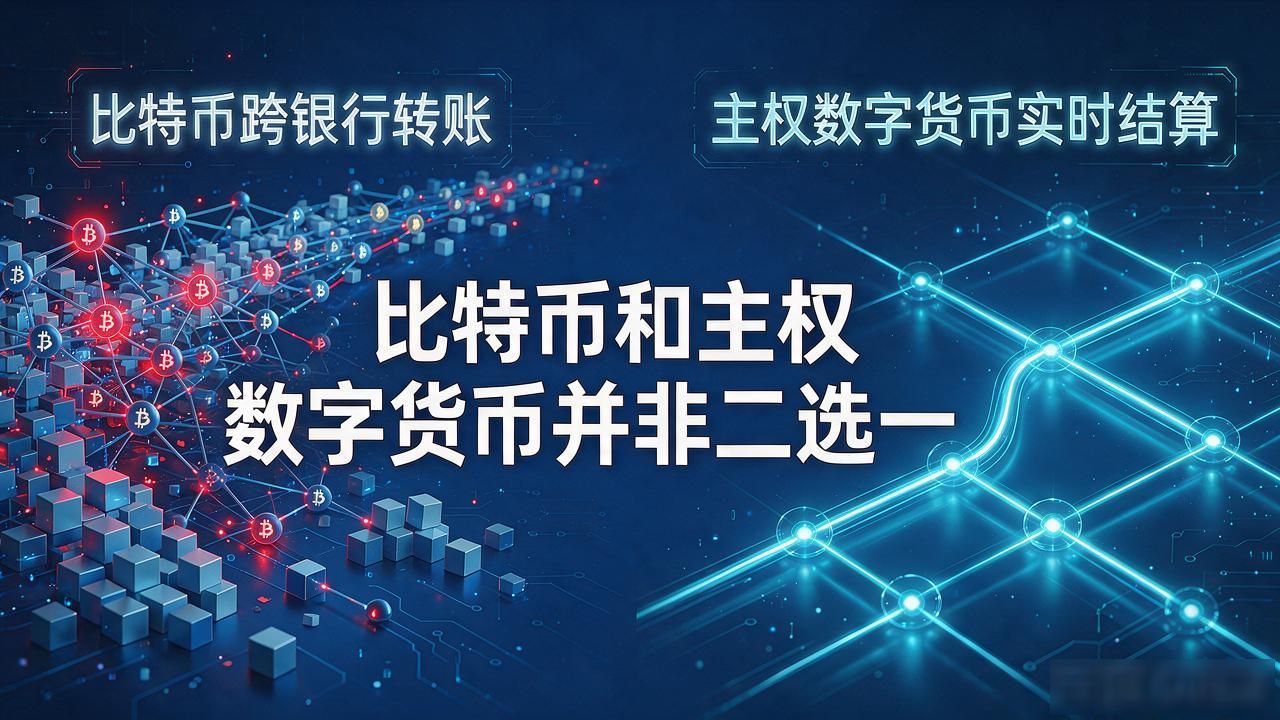 比特币和主权数字货币并非二选一