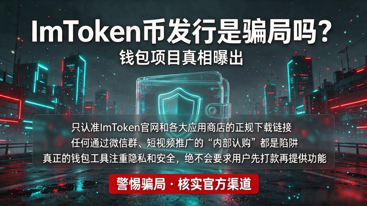 ImToken币发行是骗局吗？钱包项目真相曝光