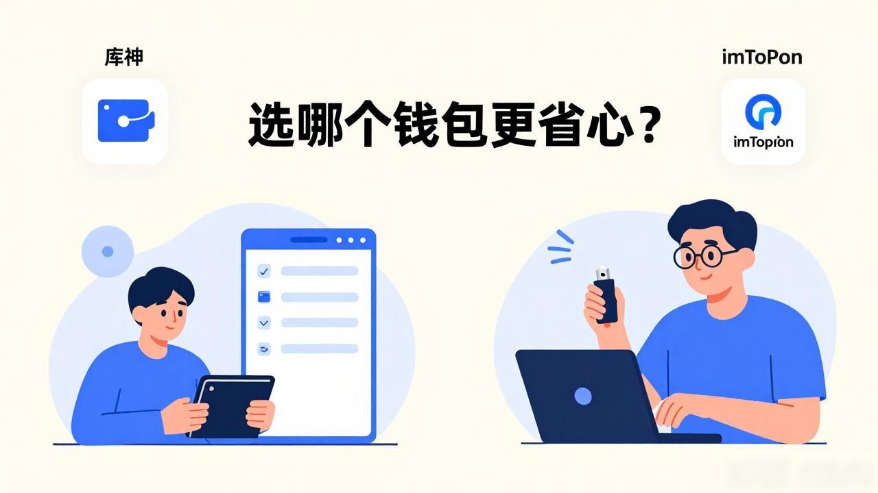 库神和imtoken，选哪个钱包更省心？