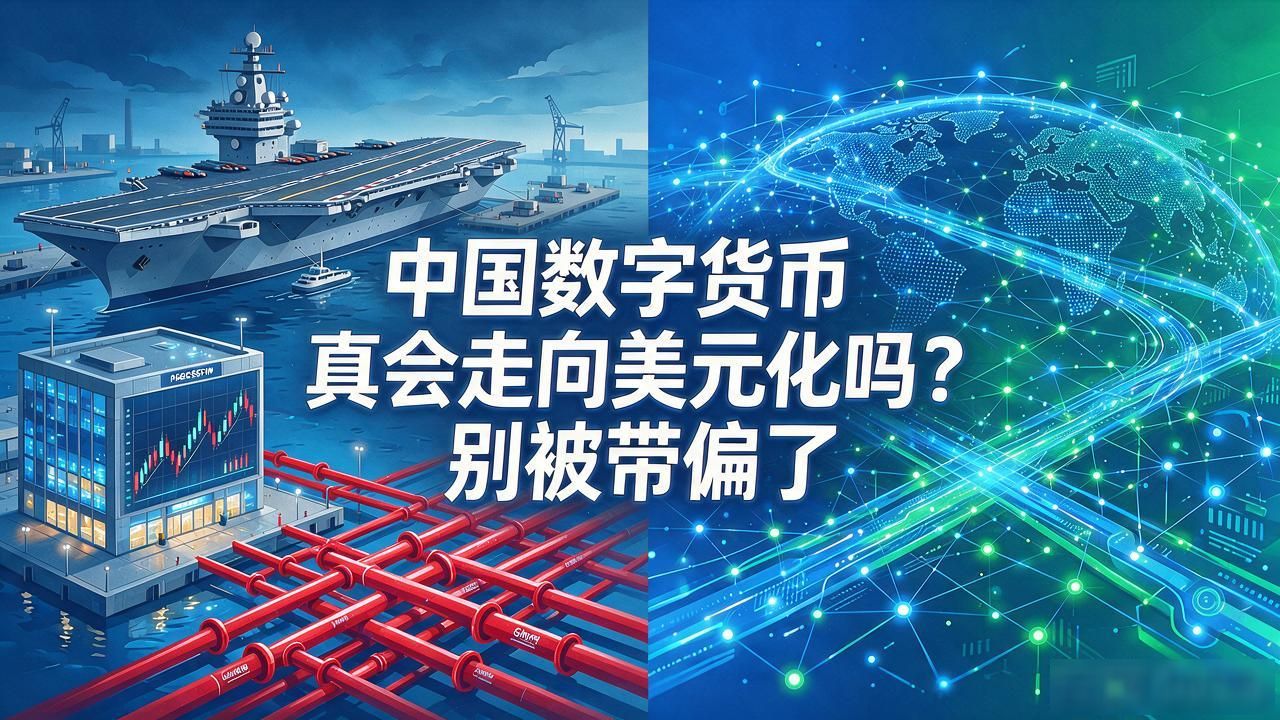 中国数字货币真会走向美元化吗？别被带偏了