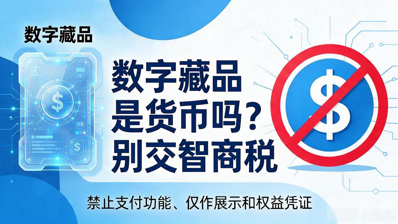 数字藏品是货币吗？别交智商税，一文看清