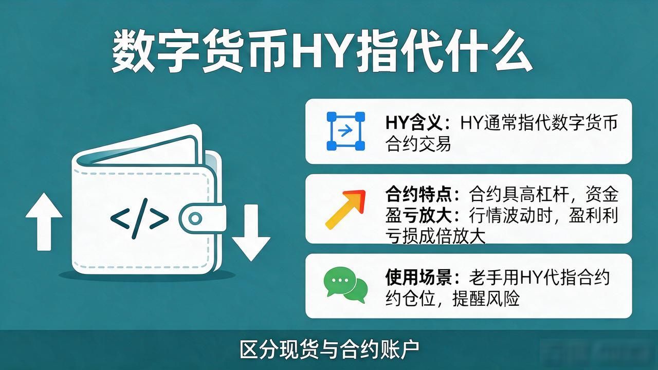 数字货币里HY通常指什么