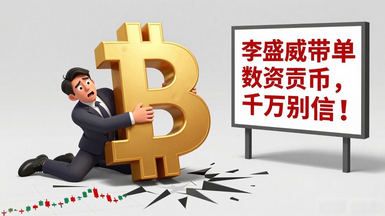 李盛威带单数字货币，千万别信！