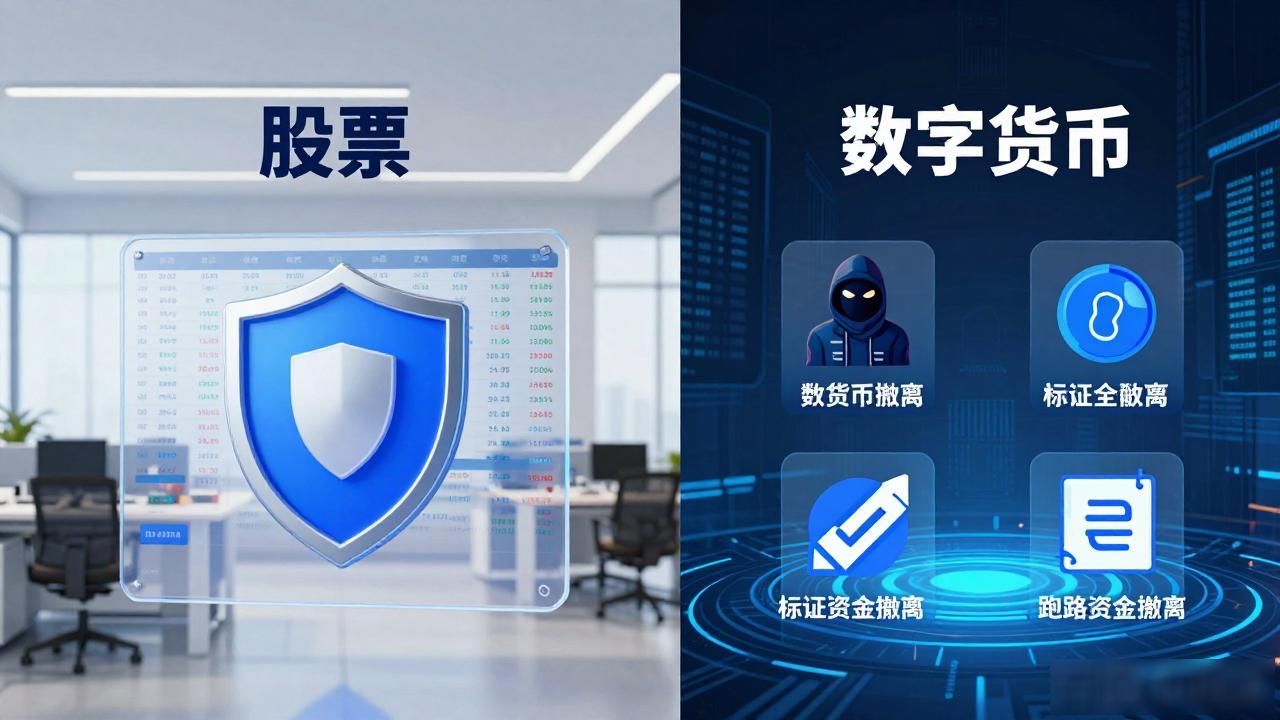 数字货币跟股票有啥区别