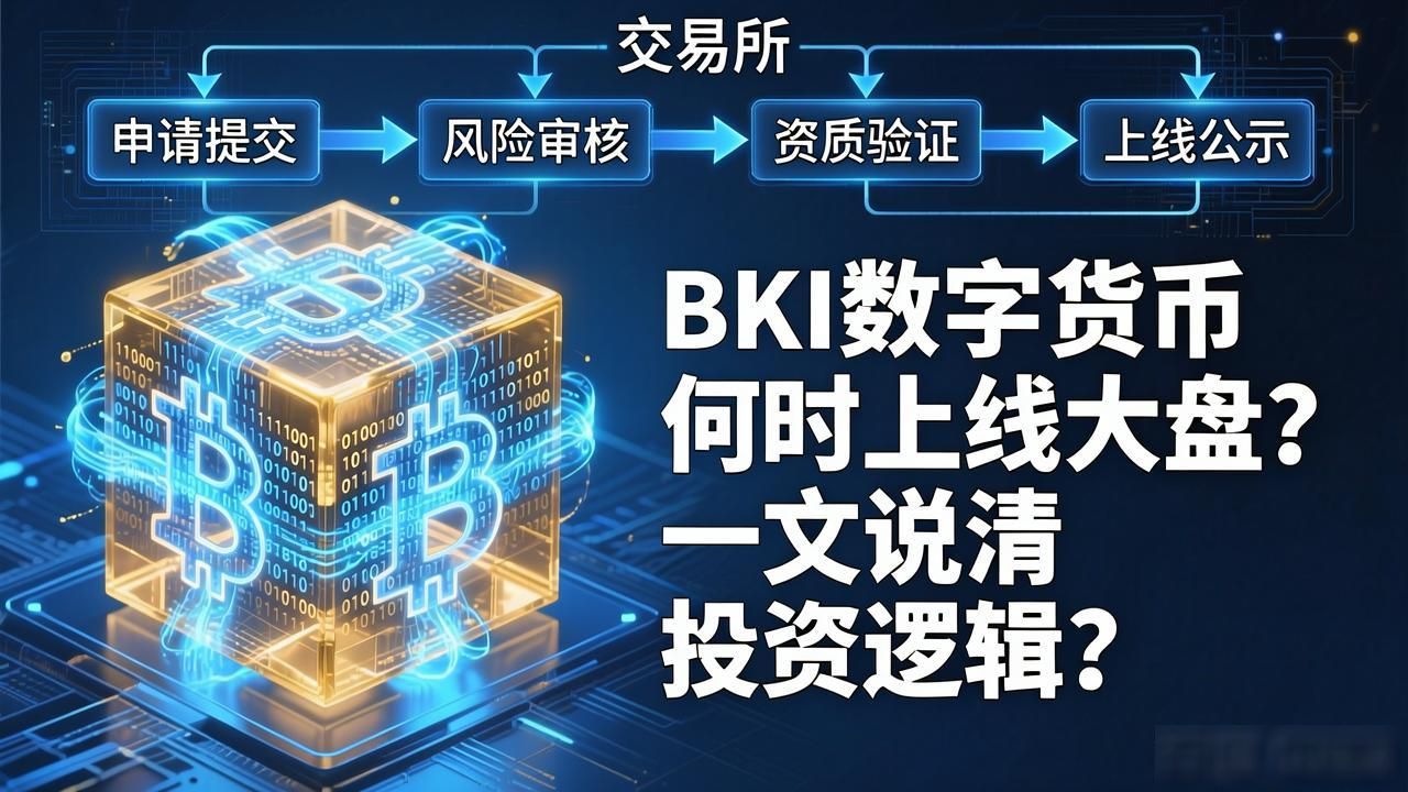 BKI数字货币何时上线大盘？一文说清投资逻辑