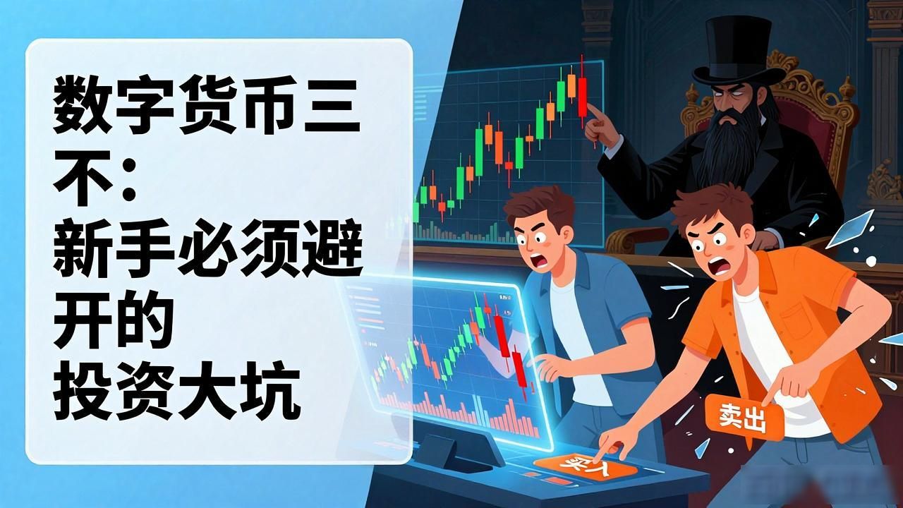 数字货币三不:新手必须避开的投资大坑