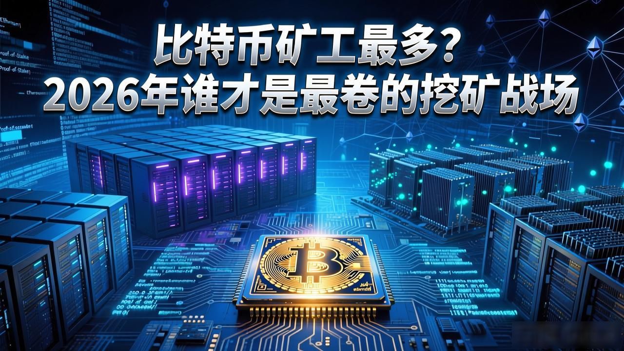 比特币矿工最多?2026年谁才是最卷的挖矿战场