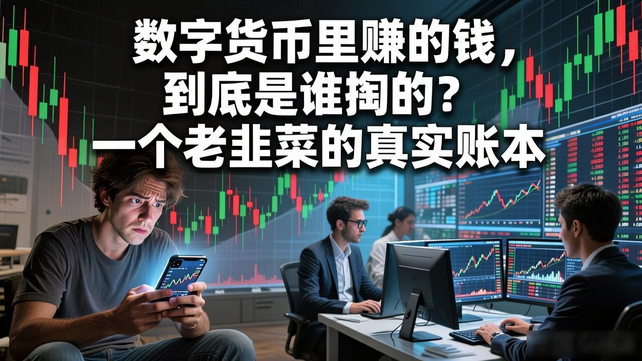 数字货币里赚的钱，到底是谁掏的？一个老韭菜的真实账本