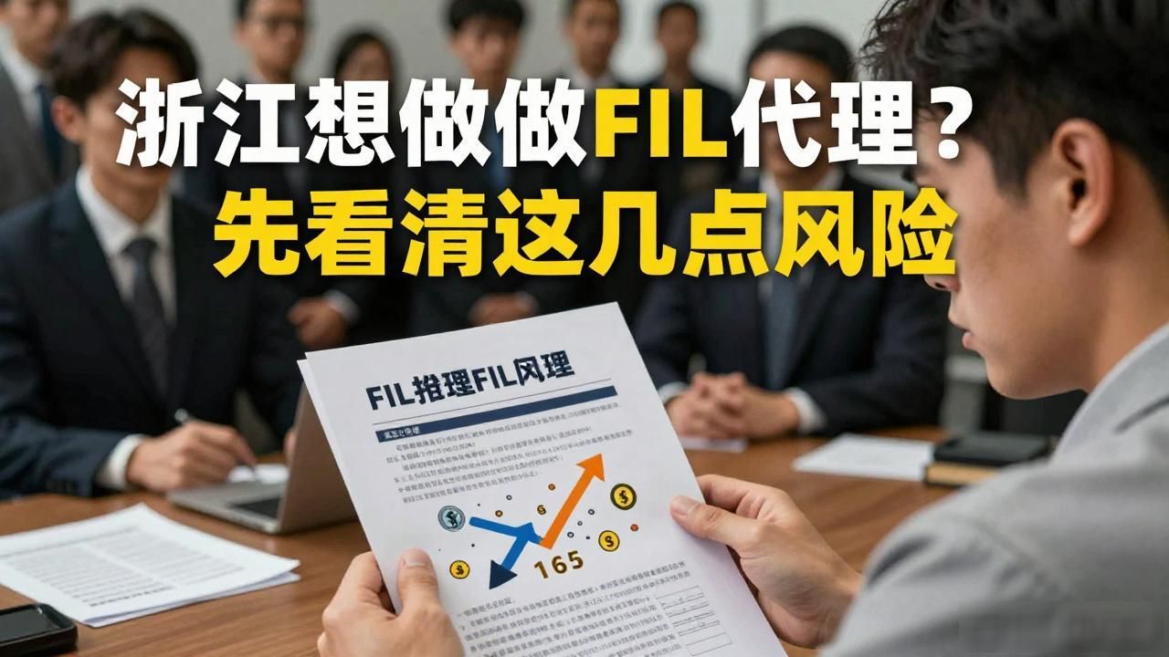 浙江想做FIL代理？先看清这几点风险