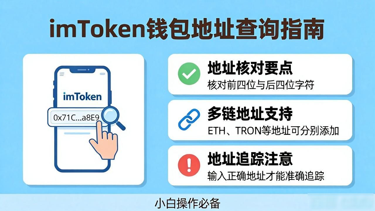 imtoken钱包怎么查地址 小白看这一篇就够了