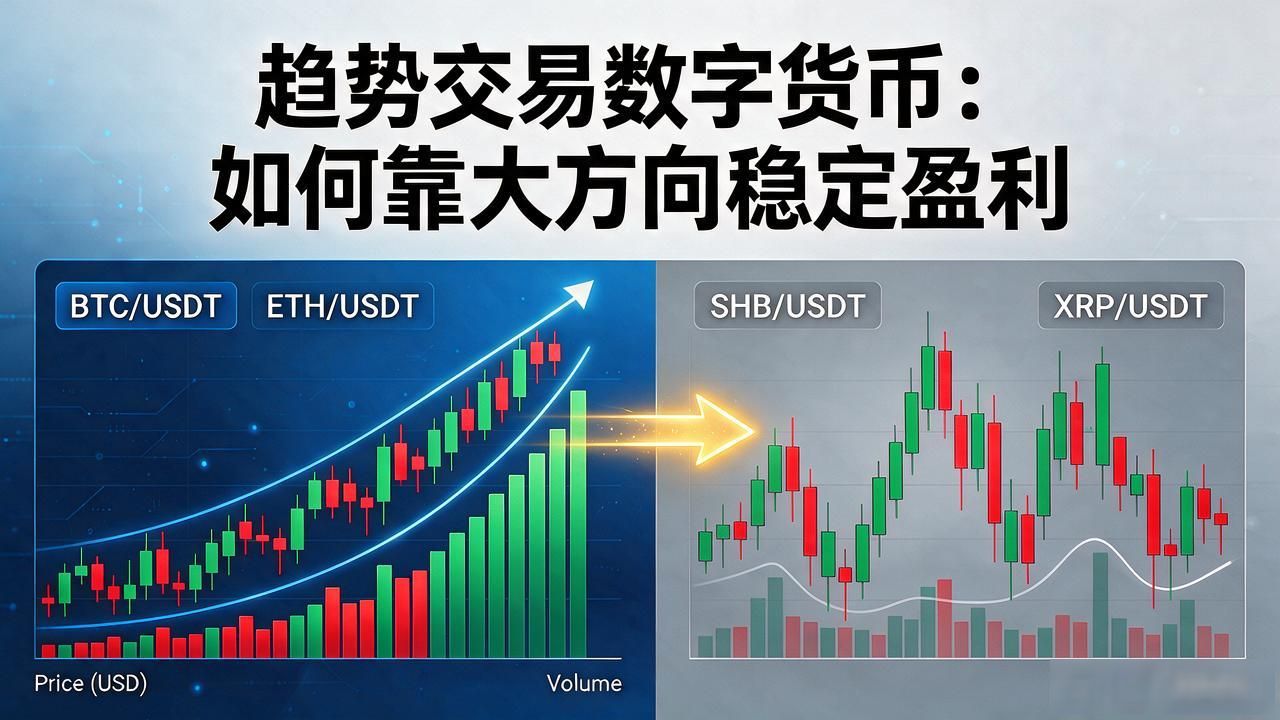 趋势交易数字货币：如何靠大方向稳定盈利