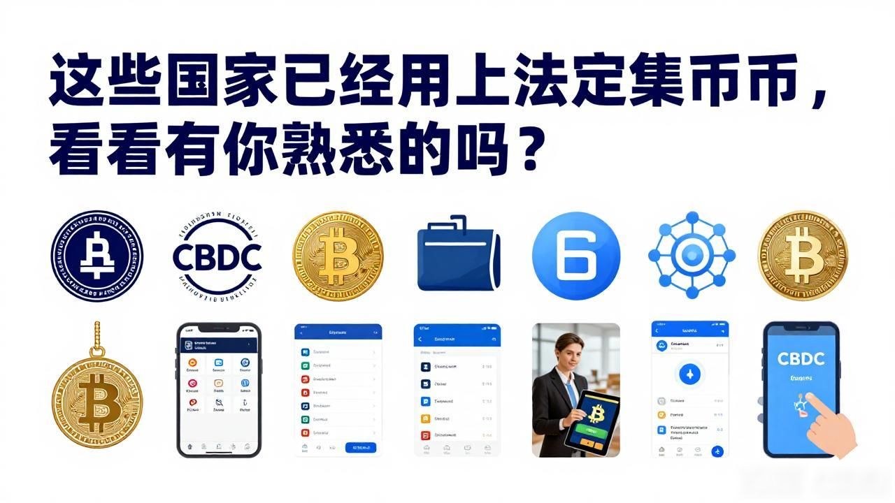 这些国家已经用上法定数字货币，看看有你熟悉的吗？