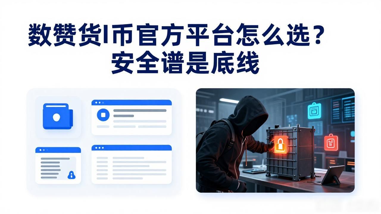 数字货币官方平台怎么选？安全靠谱是底线