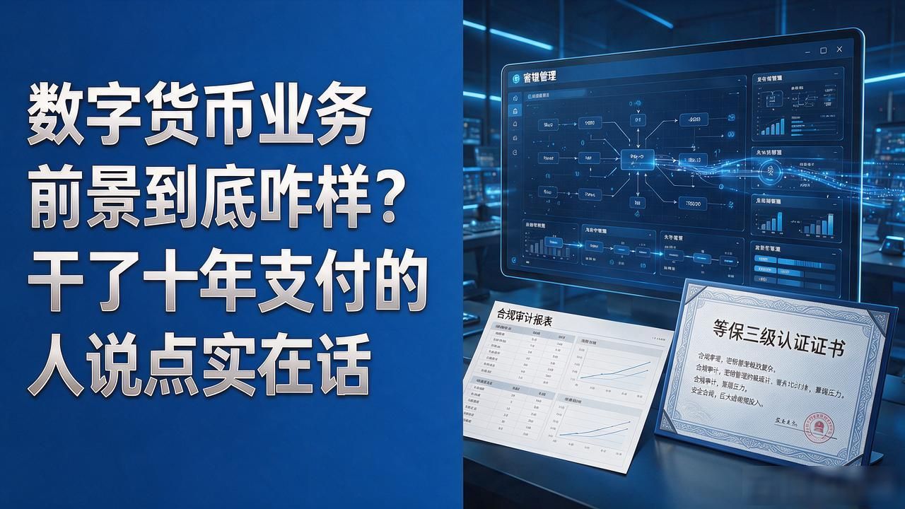 数字货币业务前景到底咋样？干了十年支付的人说点实在话
