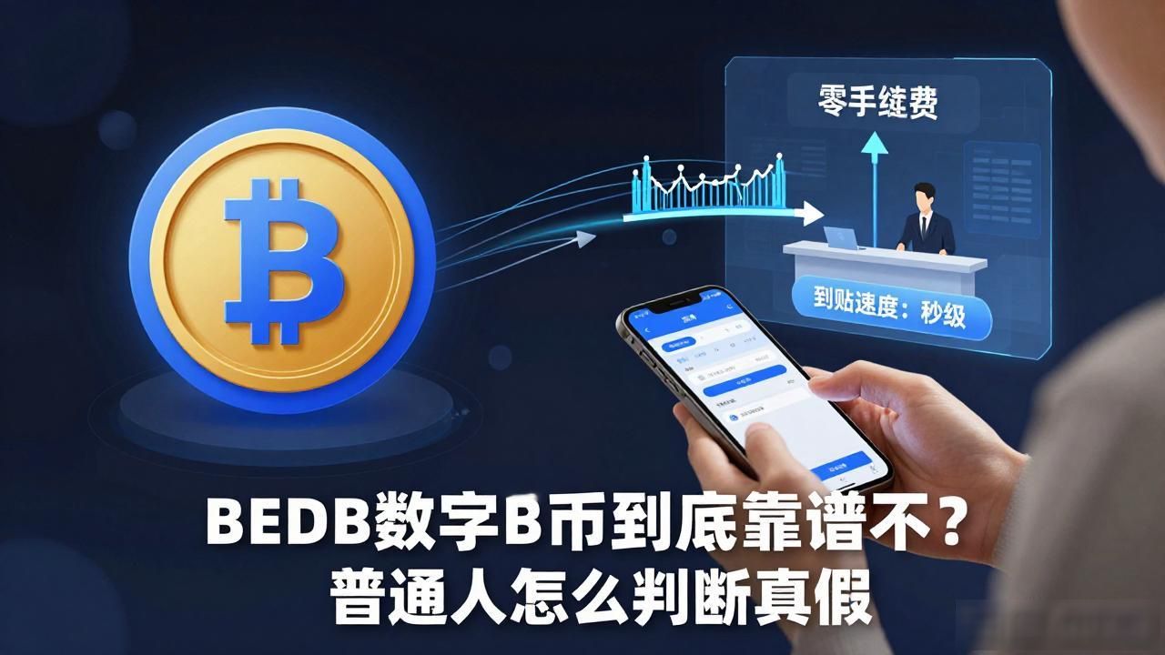 BEDB数字货币到底靠谱不？普通人怎么判断真假