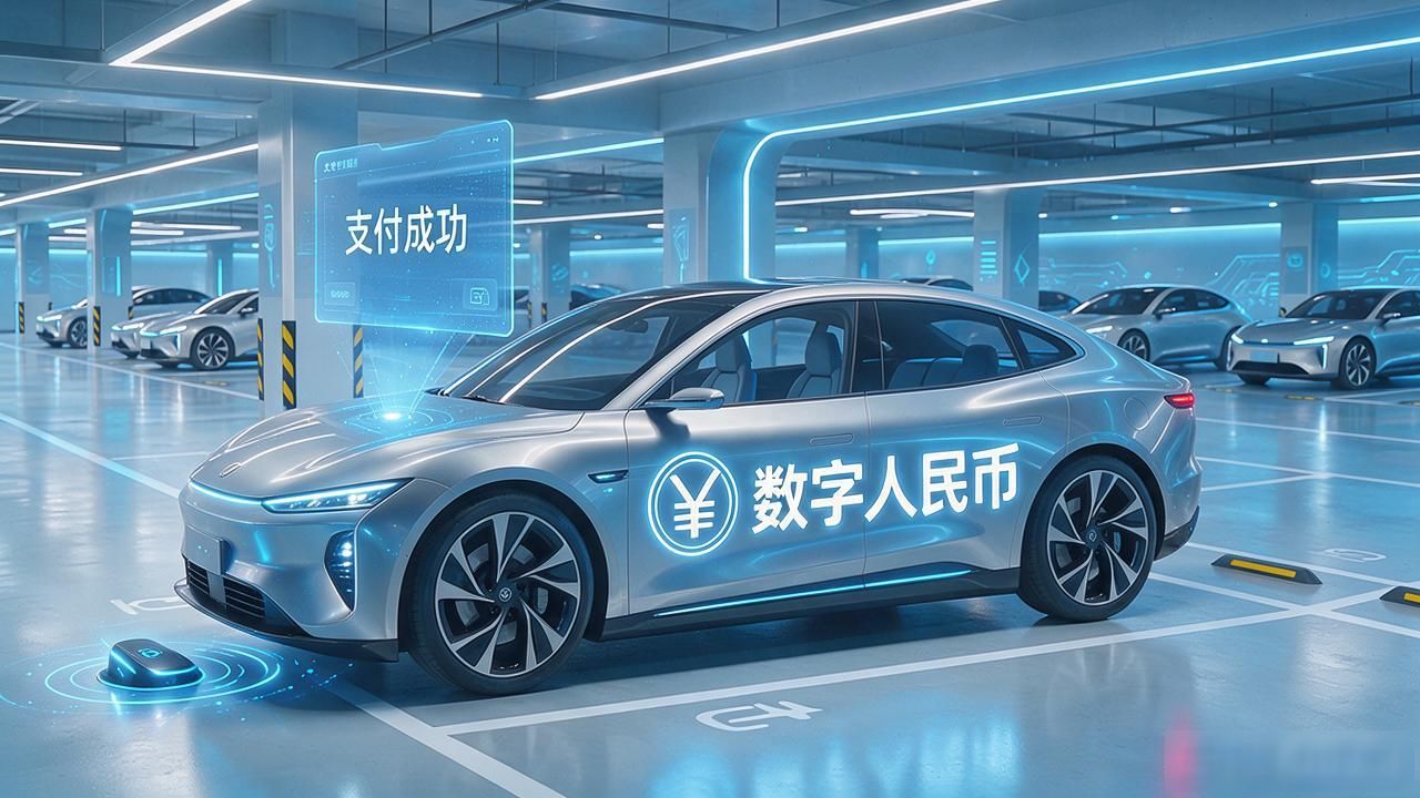 数字货币走进车连网，你的车以后自带钱包，停车充电过路费都不用掏手机