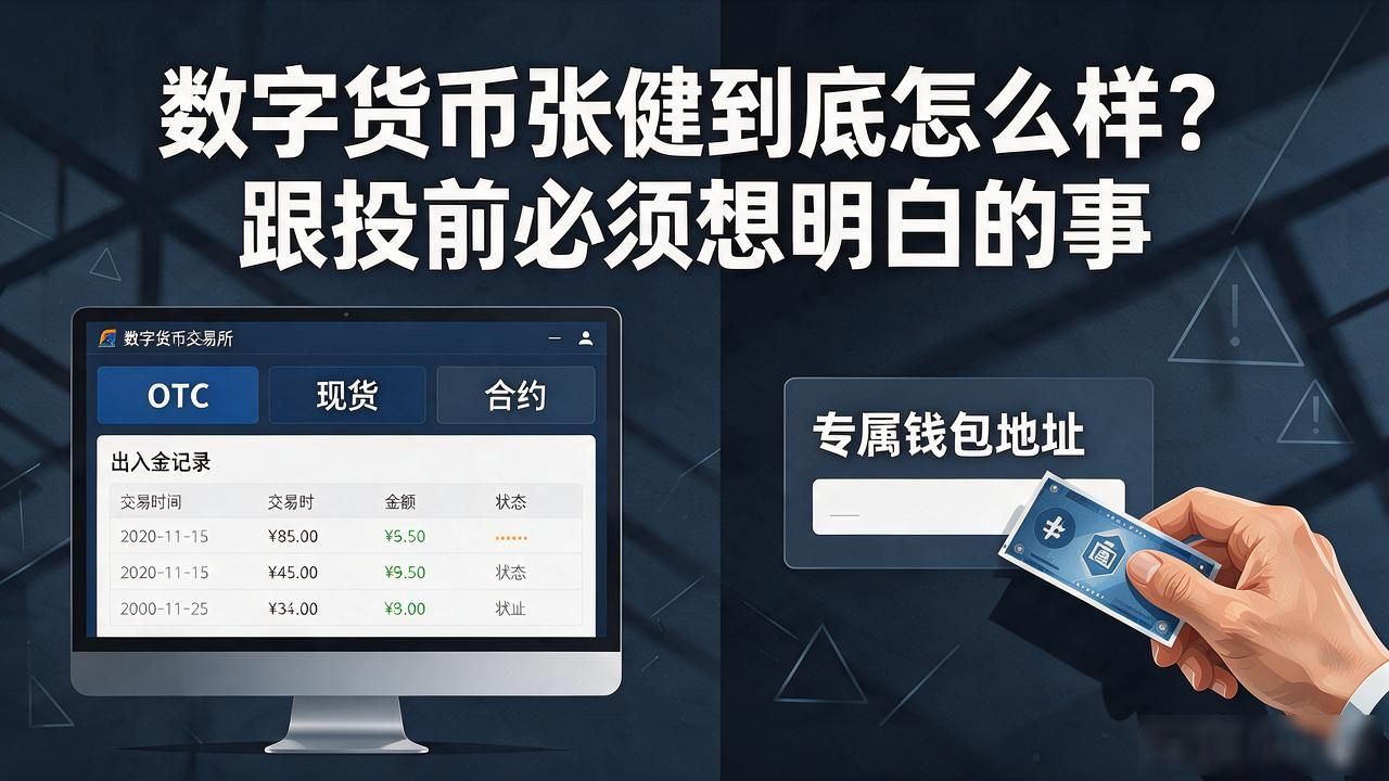 数字货币张健到底怎么样？跟投前必须想明白的事