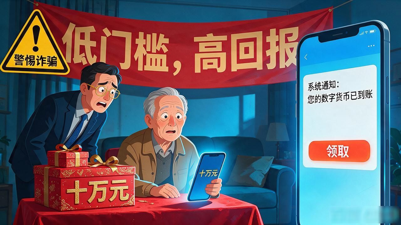 十万元数字货币发放通知满天飞？干了十五年银行的我说句掏心话